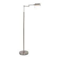 Leeslamp GlowGo 4603ST – stalen vloerlamp met accu en leeslicht