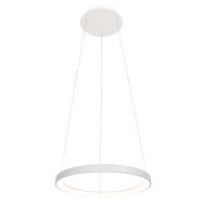 Witte hanglamp Ringlede 4612W met cable-lift systeem