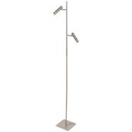 Vloerlamp Volari 4711ST Stalen 2-lichts met dim to warm led