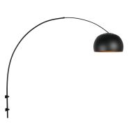 Applique Globe Noir 4909ZW lampadaire noir/or E27