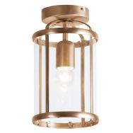 Plafondlamp Pimpernel 5973BR brons met helder glas Ø16 cm