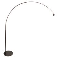 Cacao kleurige vloerlamp / booglamp Sparkled Light 7268CA zonder kap