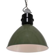 Olijfgroene Hanglamp Frisk 7696G – Stoer en Landelijk Design
