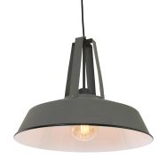 Grijze hanglamp Eden 7704GR E27 fitting