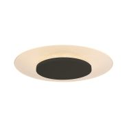 Plafondlamp Lido 7798ZW zwarte LED lamp Ø36 cm