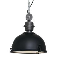 Hanglamp Bikkel 7978ZW - zwarte industriële blikvanger Ø32