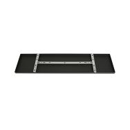 Rechthoekige plafondplaat Mountline I15296S Zwart 100 x 25 x 2,5 cm met ophangbeugel