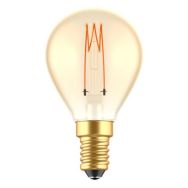 Led lichtbron met E14 fitting filament 2,5W, 1800K, dimbaar 136L G45 vorm