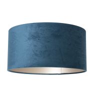 Blue Velvet Lampshade K1068ZS ⌀40cm with E27 support.