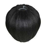 Abat-jour K2011NS – Abat-jour goutte en lin noir fait main Ø25 cm