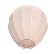 Abat-jour K20121S – Abat-jour goutte en lin beige fait main Ø25 cm