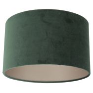 Groen velours lampenkap K7396VS ⌀30cm met E27 support. Greenwave