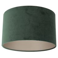 Groen velours lampenkap K7396VS ⌀30cm met E27 support. Greenwave