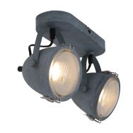 Ceiling spotlight Paco 1312GR Gray including light sources