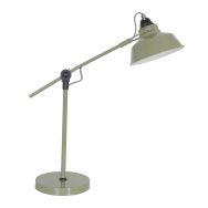 Groene stoere tafellamp Nove 1321G met E27 fitting