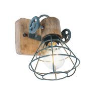 Gray wall lamp / spot Geurnesey 1578GR with E27 fitting