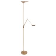 Vloerlamp Zodiac 2107BR Brons Knik arm Dimbaar