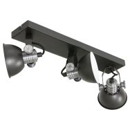 Ceiling spotlight Brooklyn 2134ZW Black including GU10 light sources