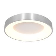 Plafondlamp Ringlede 2562ZI Zilver Ø38cm