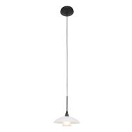 Hanging lamp Tallerken 2655ZW Black 1 light 300 Lumen