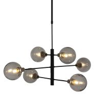 Hanglamp Constellation 2709ZW Zwart draaibaar E14 fitting