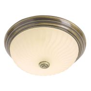 Plafondlamp Ceiling & Wall 2779BR Brons Ø30,5 cm 2 x E27 fittingen