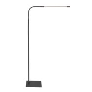 Black reading lamp Serpent 3115ZW with dimmer and flexible arm