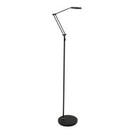 Vloerlamp Soleil 3257ZW zwart met verstelbare arm