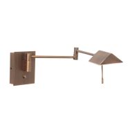 Wandlamp Retina 3402BR Brons met USB poorten