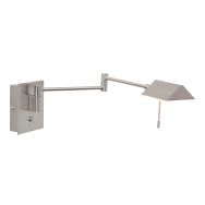 Wandlamp Retina 3402ST Staal met USB poorten