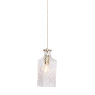 Hanglamp Grazio Glass 3495ME Messing met E14 fitting