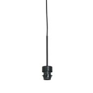 Black hanging lamp - pendant Sparkled Light 3602ZW without shade