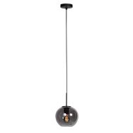 HaloSwap 4291ZW – Black Pendant Light with Stylish Smoked Glass