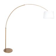 Bronzefarbene Bogenlampe Sparkled Light 4300BR – Stimmungsvolle Beleuchtung mit Stilvollem Lampenschirm