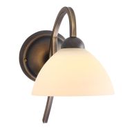 Wandleuchte Capri 6840BR Bronze mit Ein-/Ausschalter