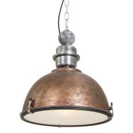 Hanging lamp Bikkel 7586B Brown Ø42cm E27 fitting