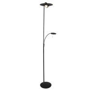 Vloerlamp Zenith 7860ZW Zwart Lichtkleur instelbaar