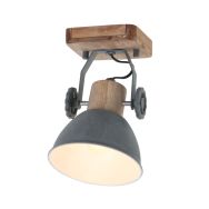 Plafondlamp Gearwood 7968GR Grijs E27 fitting