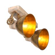 Plafondlamp Gearwood 7969BR Brons E27 fitting